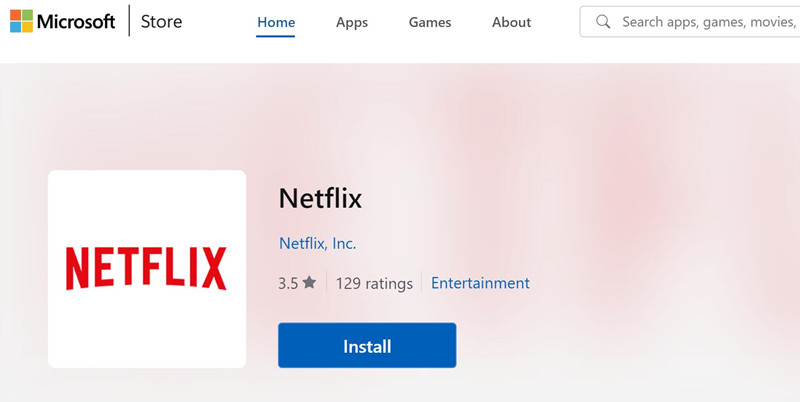 下載 Netflix app for Windows 11/10