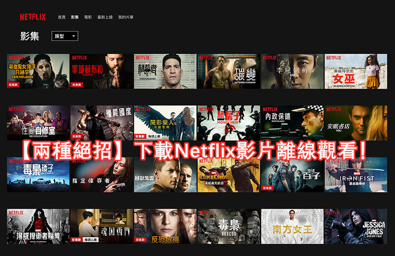 netflix 下載